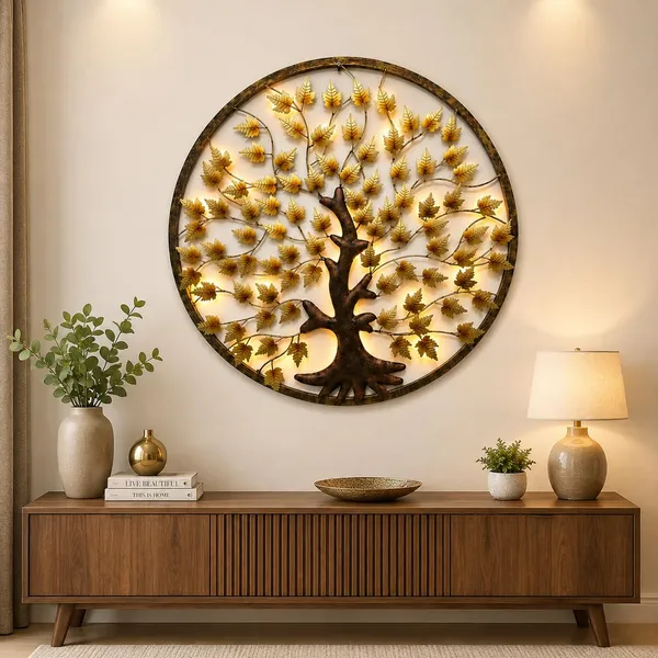Ind_Decor_Metal_Iron_Wall_Art_Decor_For_Home_Bedroom_Living_Room_Cafe_Interior_Decorative_Elegant_Wall_Hanging_Sculpture_With_Led_Light_Gift_Item_Mapple_Tree_In_Ring_40x2x40_Inch_W281
