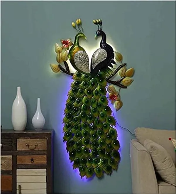 Ind_Decor_Metal_Iron_Double_Peacock_Frame_With_Led_Light_Wall_Art_Decor_For_Living_Room_Home_Bedroom_Cafe_Interior_Decorative_Elegant_Wall_Hanging_Sculpture_Gift_Item_44_X_2_X_24_Inch_Wd020