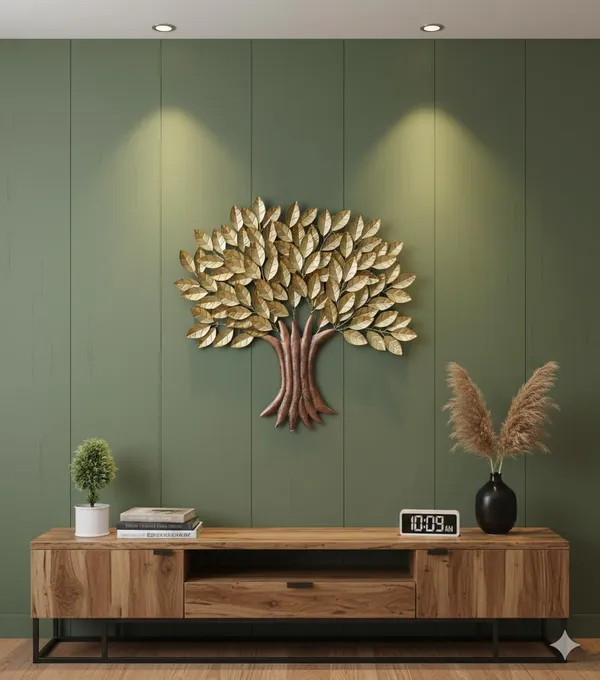 Ind_Decor_Metal_Iron_Golden_Tree_Decorative_Wall_Hanging_Wall_Dcor_For_Home_Living_Room_Bedroom_Hotels_Office_Caf_Etc_Multicolor_31x2x33_Inch_W294
