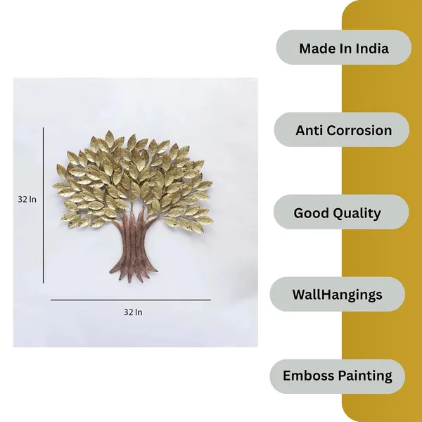 Ind_Decor_Metal_Iron_Golden_Tree_Decorative_Wall_Hanging_Wall_Dcor_For_Home_Living_Room_Bedroom_Hotels_Office_Caf_Etc_Multicolor_31x2x33_Inch_W294