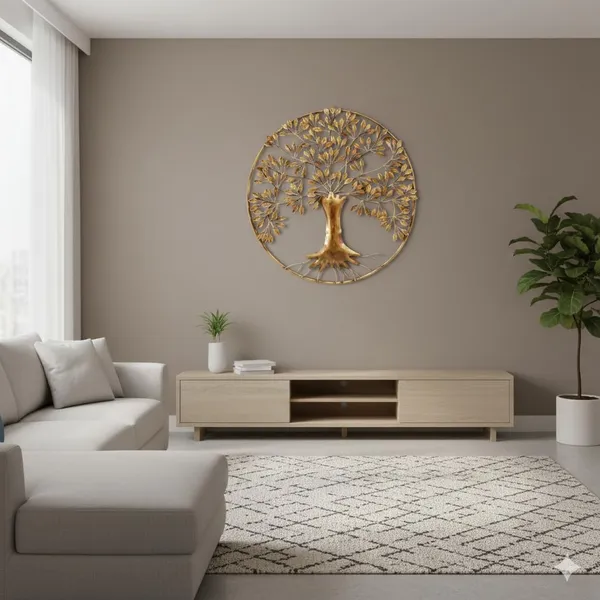 Ind_Decor_Metal_Iron_Root_Tree_In_Ring_Wall_Art_Decor_For_Living_Room_Home_Bedroom_Cafe_Interior_Decorative_Elegant_Wall_Hanging_Sculpture_Gift_Item_Multicolor_32_X_2_X_32_Inch_W122