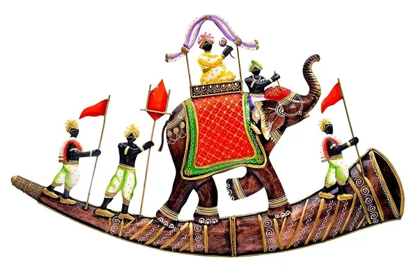 Ind_Decor_Metal_Iron_Elephant_On_Shehnai_Wall_Art_Decor_For_Home_Bedroom_Living_Room_Cafe_Interior_Decorative_Elegant_Wall_Hanging_Sculpture_Gift_Items_Multicolor_27x2_5x28_Inch_W348