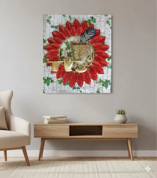 Ind_Decor_Metal_Flower_Krishna_Decor_For_Living_Room_Home_Bedroom_Cafe_Interior_Decorative_Elegant_Wall_Hanging_Sculpture_House_Warming_Gift_Item_23_X_2_X_23_Inch_W040_A