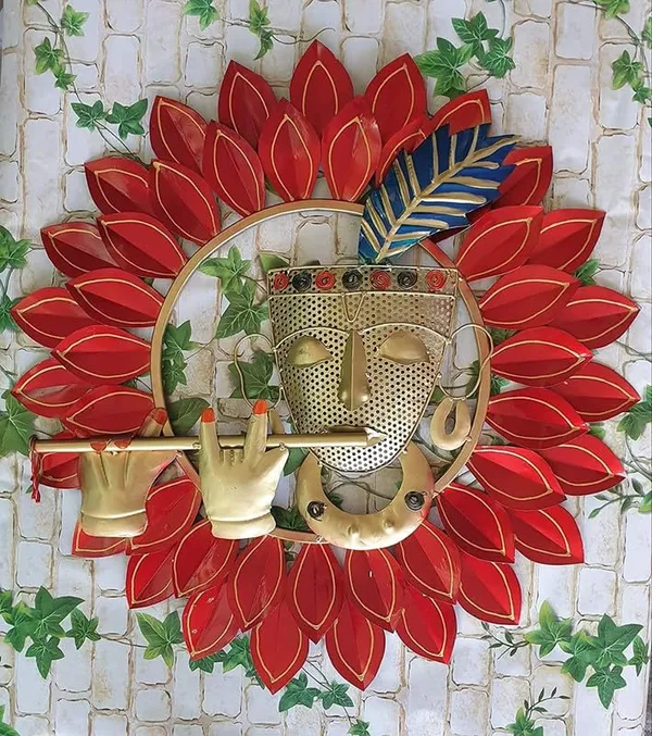 Ind_Decor_Metal_Flower_Krishna_Decor_For_Living_Room_Home_Bedroom_Cafe_Interior_Decorative_Elegant_Wall_Hanging_Sculpture_House_Warming_Gift_Item_23_X_2_X_23_Inch_W040_A