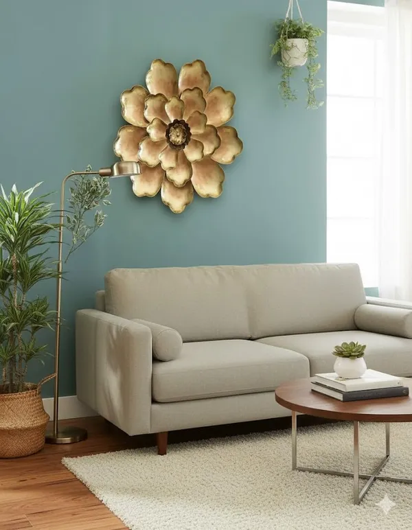Ind_Decor_Metal_Iron_Shine_Flower_Gold_Decorative_Wall_Hanging_For_Home_Living_Room_Bedroom_Office_Hotel_Caf_Handcrafted_Multicolor_Floral_Wall_Dcor_Wall_Art_25_X_4_X_25_Inch_W307_C