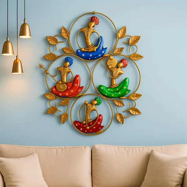 Ind_Decor_Metal_Iron_4_Anti_Musicians_B_Frame_Decorative_Wall_Art_Decor_For_Home_Bedroom_Living_Room_Office_Cafe_Decorative_Elegant_Artistic_Showpiece_Sculpture_Gift_Item_24x1x20_Inch_W181_B