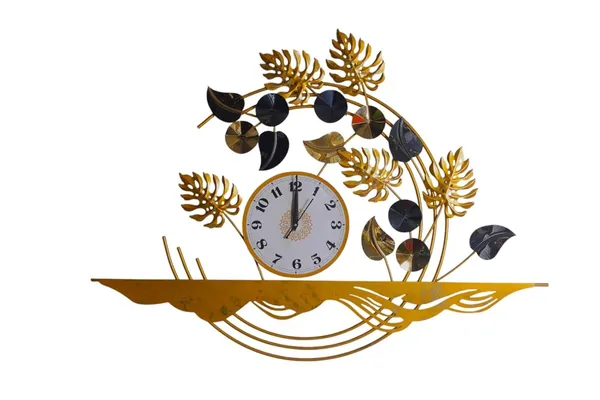 Ind_Decor_Kingly_Time_Modern_Abstract_Metal_Wall_Clock_Modern_Designer_Wall_Decor_For_Living_Room_Bedroom_Office_Silent_Sweep_Movement_Decorative_Luxury_Wall_Art_St216_34x2x21_Inch