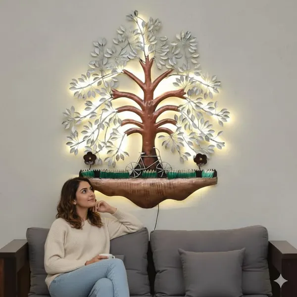 Ind_Decor_Metal_Led_Tree_Wall_Art_Handcrafted_Iron_Tree_Wall_Hanging_For_Living_Room_Bedroom_Hall_Office_Pesto_Tree_White_B_31_X_2_X_40_Inch_Wd056_B