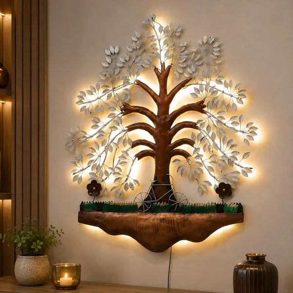 Ind_Decor_Metal_Led_Tree_Wall_Art_Handcrafted_Iron_Tree_Wall_Hanging_For_Living_Room_Bedroom_Hall_Office_Pesto_Tree_White_B_31_X_2_X_40_Inch_Wd056_B