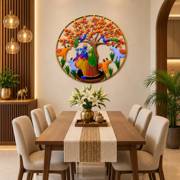 Ind_Decor_Rk_With_Cow_Metal_Wall_Art_Radha_Krishna_Cow_Tree_Design_Wall_Hanging_Handmade_Iron_Sculpture_Religious_Home_Decor_For_Living_Room_Bedroom_Temple_Office_Multicolor_Artwork_32_X_2_X_32_Inch_W357