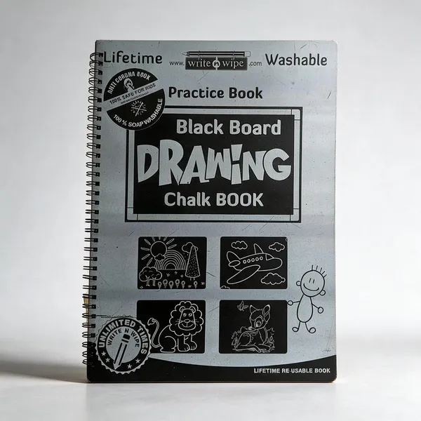 Reusable_Black_Board_Drawing_Chalk_Practice_Book_For_Kids