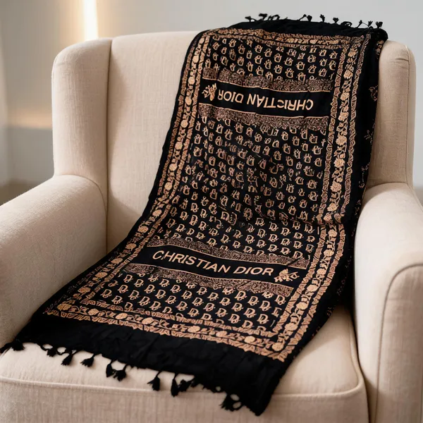 Black_Rayon_Dupatta_For_Women