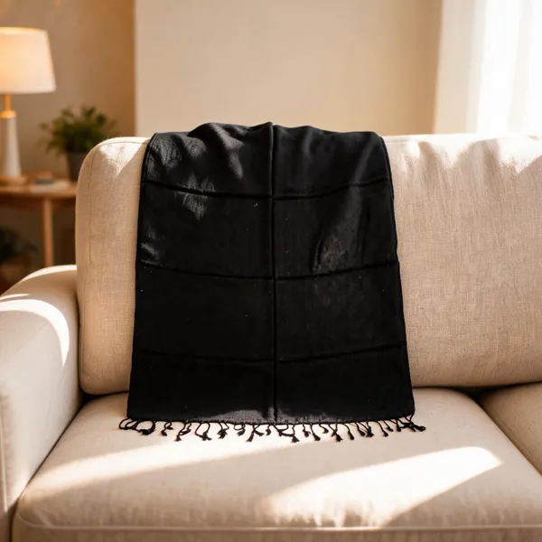 Black_Rayon_Dupatta_For_Women