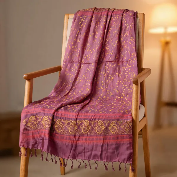 Purple_Rayon_Dupatta_For_Women