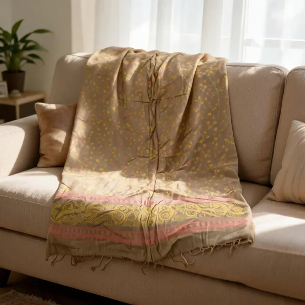 Beige_Rayon_Dupatta_For_Women