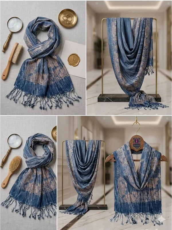 Blue_Rayon_Dupatta_For_Women