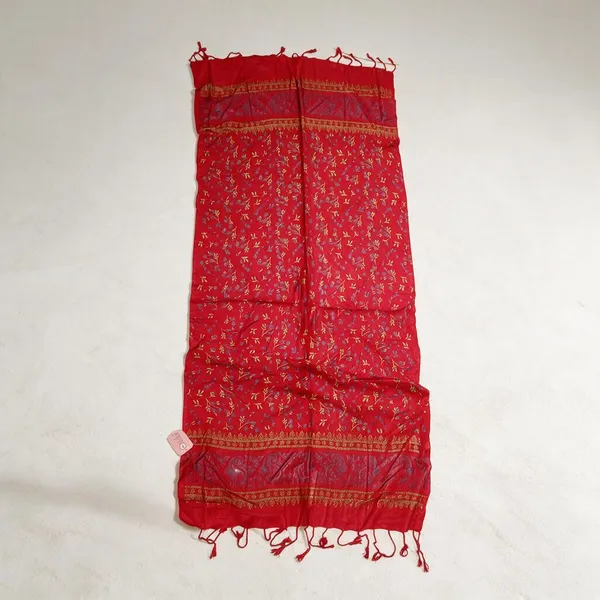 Red_Rayon_Dupatta_For_Women