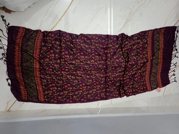 Purple_Rayon_Dupatta_For_Women