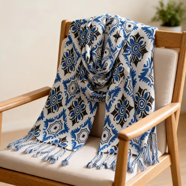 Blue_Rayon_Dupatta_For_Women