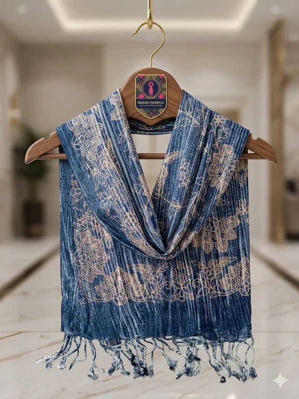 Blue_Rayon_Dupatta_For_Women