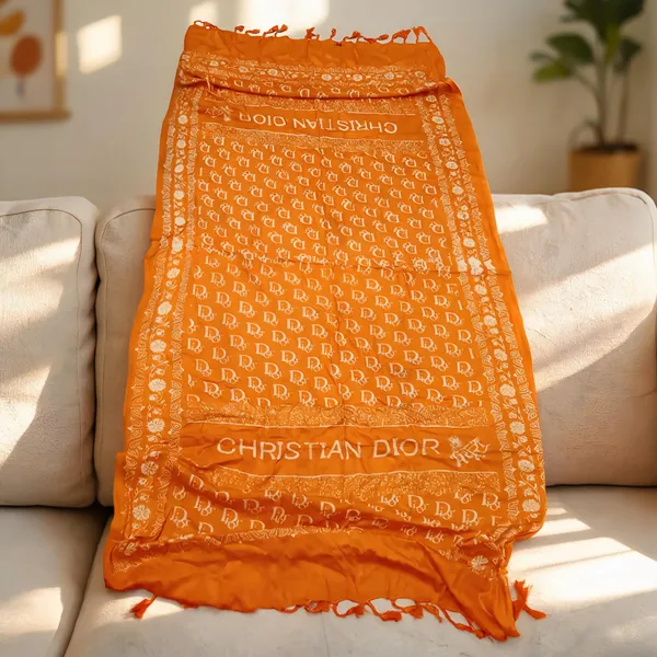 Orange_Rayon_Dupatta_For_Women