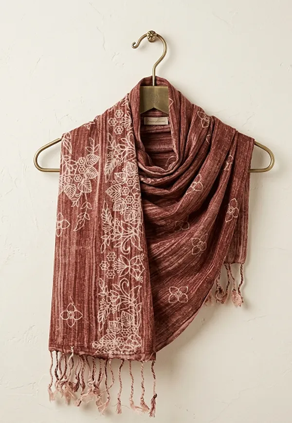 Rust_Rayon_Dupatta_For_Women