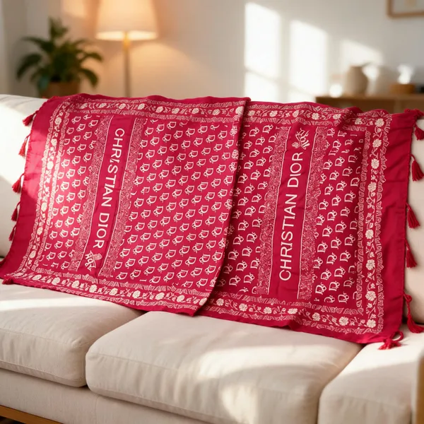 Red_Rayon_Dupatta_For_Women