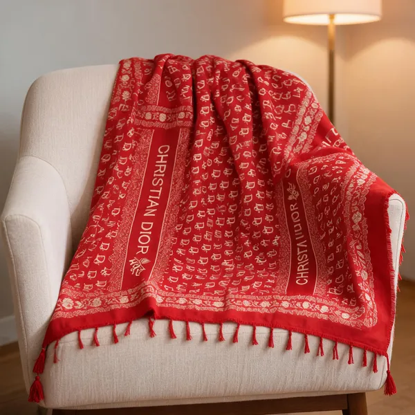 Red_Rayon_Dupatta_For_Women