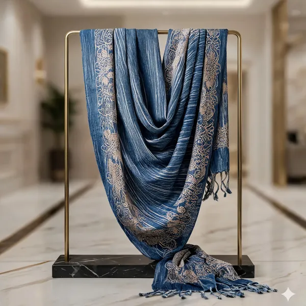 Blue_Rayon_Dupatta_For_Women
