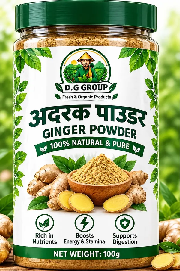 D.G_Group_Ginger_Powder_100%_Natural_100g