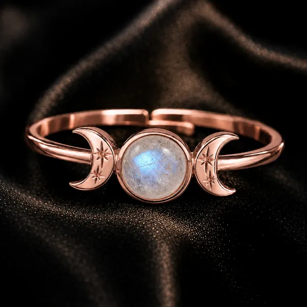 Rose_Gold_Sterling_Silver_Triple_Moon_Moonstone_Ring_For_Women