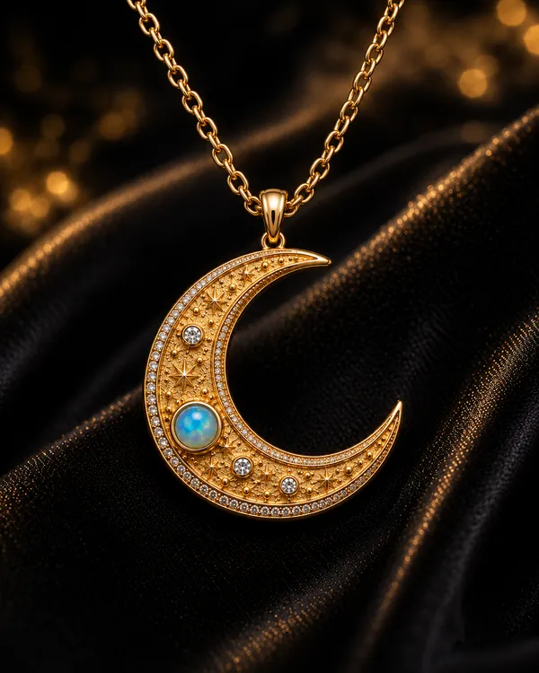 Gold_Brass_Celestial_Crescent_Moonstone_Necklace_For_Women