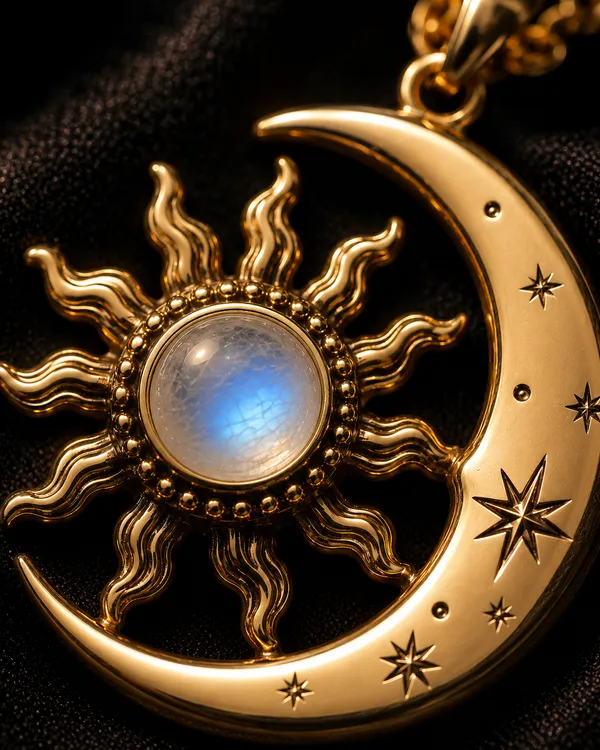 Gold_Brass_Sun_And_Moon_Moonstone_Necklace_For_Women