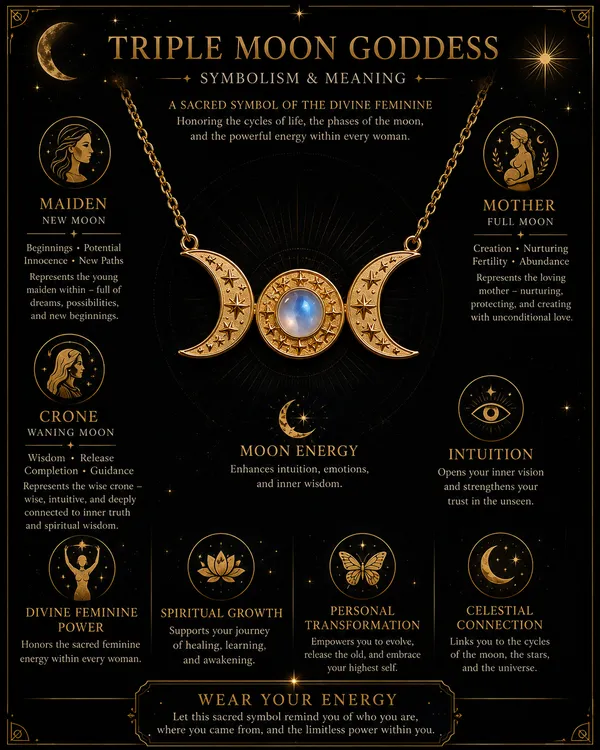 Gold_Brass_Triple_Moon_Moonstone_Necklace_For_Women