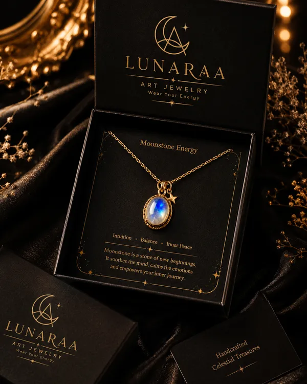 Gold_925_Sterling_Silver_Oval_Moonstone_Star_Charm_Necklace_For_Women