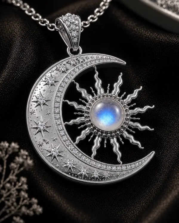 Silver_Brass_Celestial_Moonstone_Necklace_For_Women