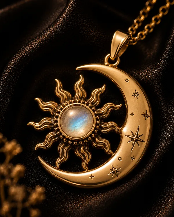 Gold_Brass_Sun_And_Moon_Moonstone_Necklace_For_Women