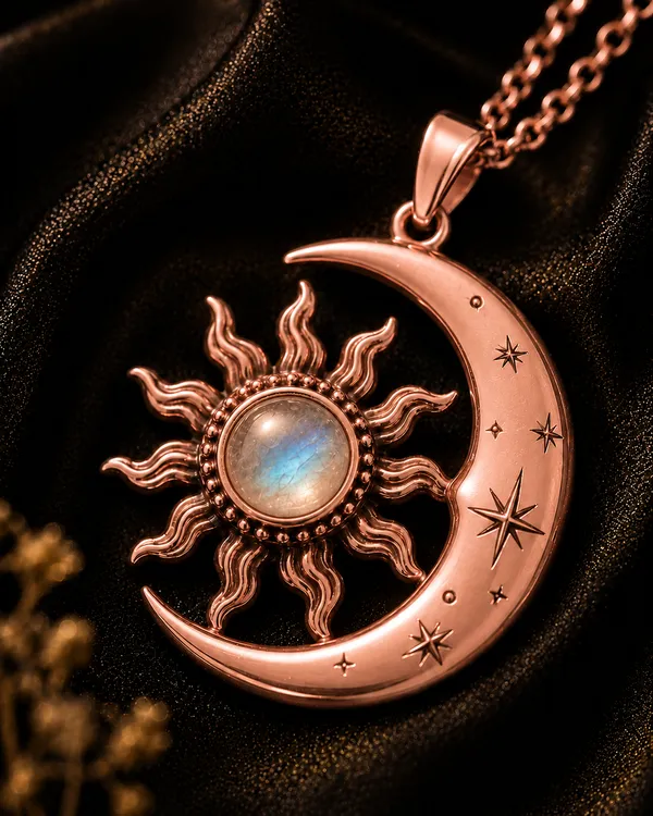 Rose_Gold_925_Sterling_Silver_Sun_Moon_Moonstone_Necklace_For_Women