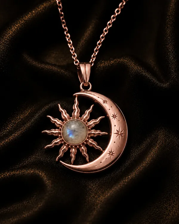 Rose_Gold_925_Sterling_Silver_Sun_Moon_Moonstone_Necklace_For_Women