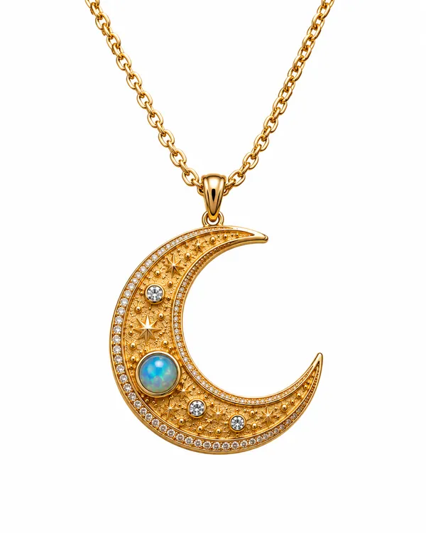 Gold_Brass_Celestial_Crescent_Moonstone_Necklace_For_Women