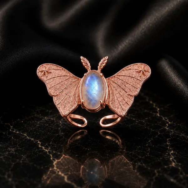 Rose_Gold_Brass_Lunar_Moth_Moonstone_Ring_For_Women