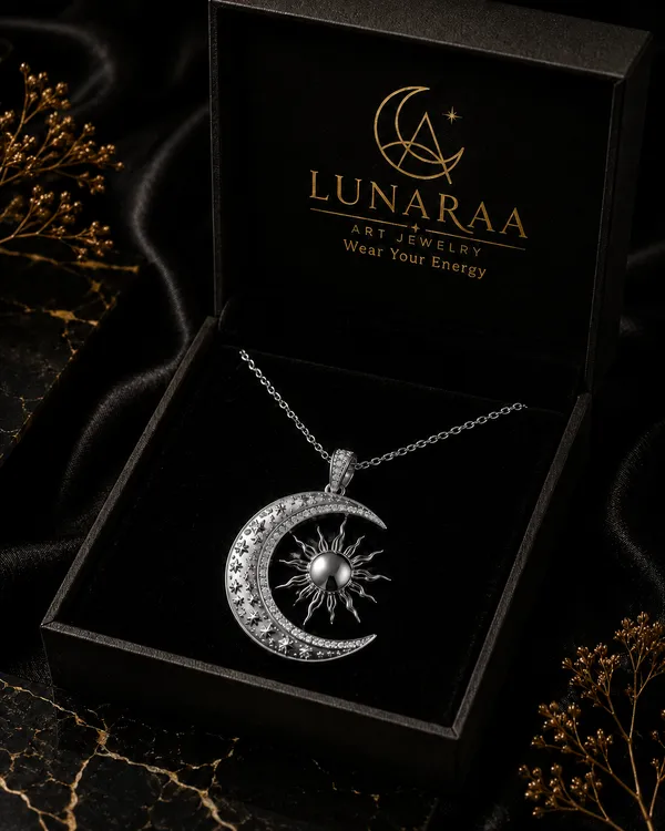 Silver_Brass_Celestial_Sun_Disc_Necklace_For_Women