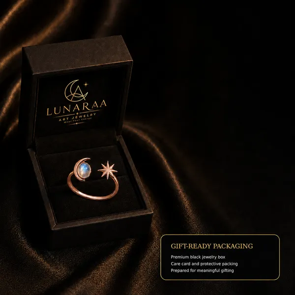 Rose_Gold_Sterling_Silver_North_Star_Crescent_Moonstone_Ring_For_Women