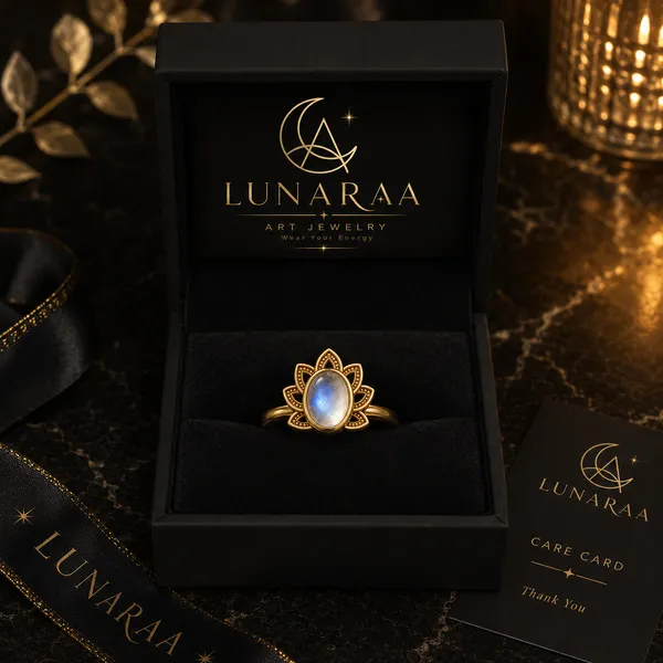 Gold_925_Sterling_Silver_Lotus_Halo_Moonstone_Ring_For_Women