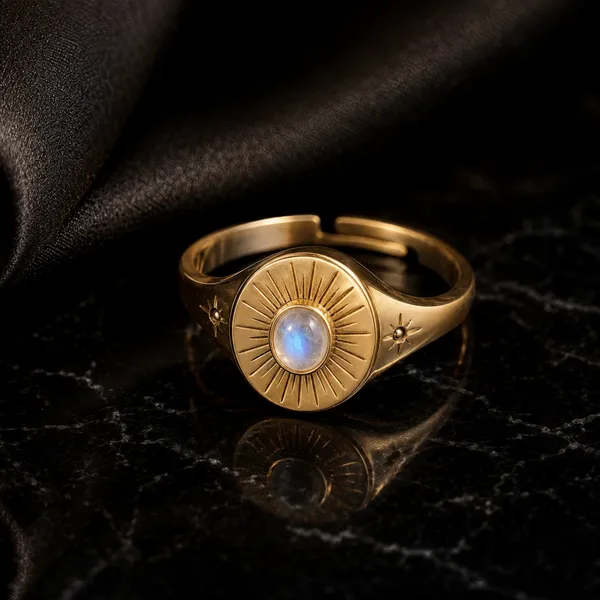 Gold_Brass_Sunburst_Moonstone_Signet_Ring_For_Women