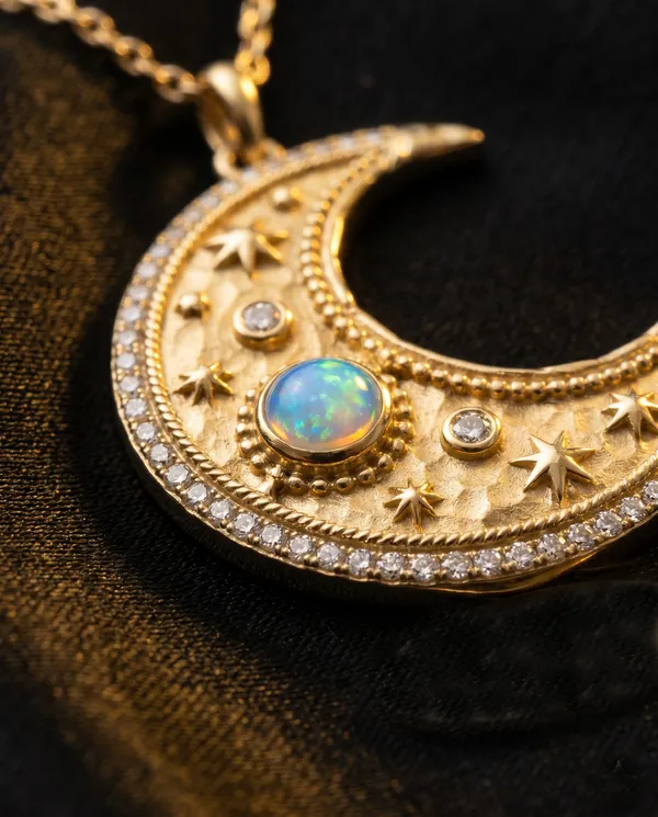 Gold_Brass_Celestial_Crescent_Moonstone_Necklace_For_Women