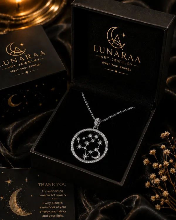 Silver_925_Sterling_Silver_Constellation_Moon_Disc_Necklace_For_Women