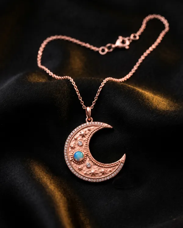 Rose_Gold_Brass_Celestial_Crescent_Moonstone_Necklace_For_Women