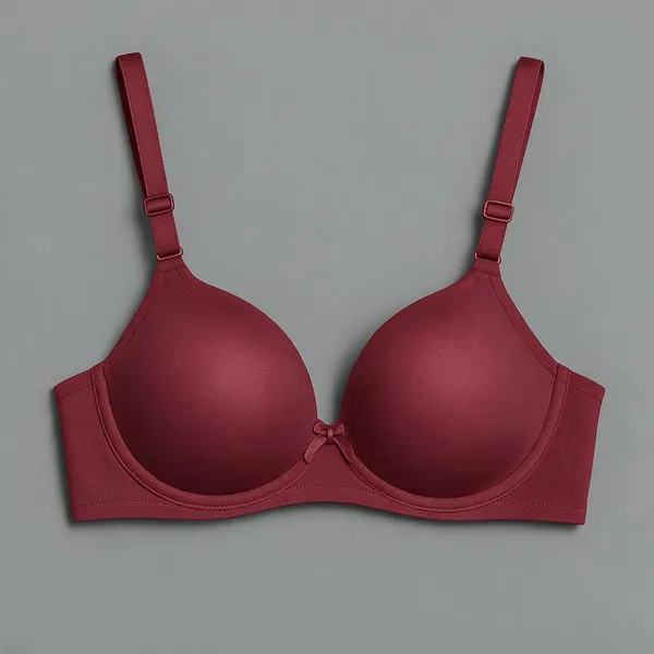 Maroon_Padded_Bra_For_Women