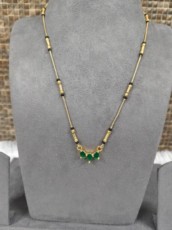 Black_Gold_Tone_Beaded_Mangalsutra_Pendant_Necklace_For_Women